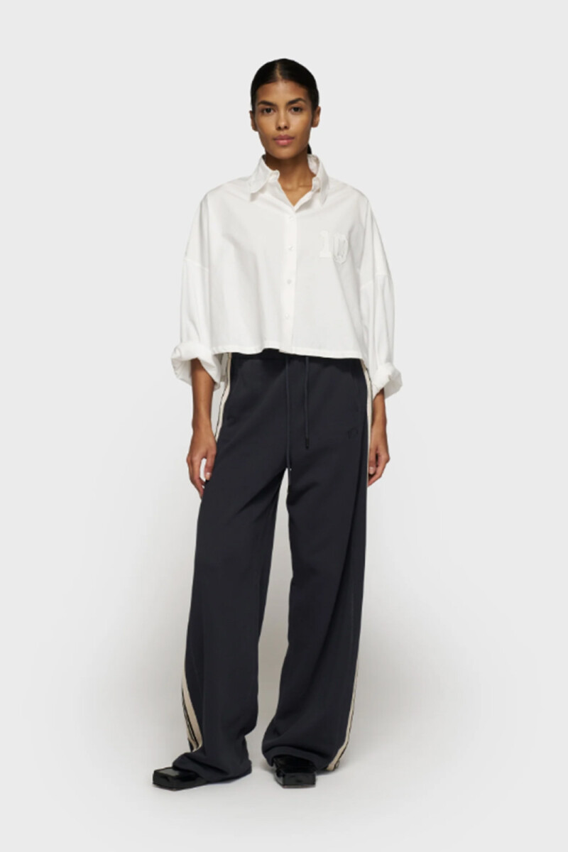 OVERSIZED CROPPED SHIRT Crudo