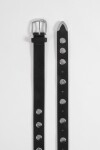 Cinturón tachas negro
