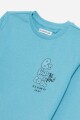 Remera estampa graffiti TURQUESA