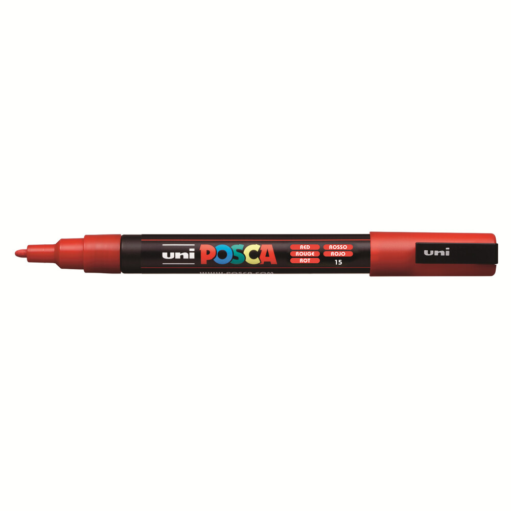 Marcador Uni Posca 1,3Mm Rojo #MARCADOR UNI POSCA 1,3MM ROJO