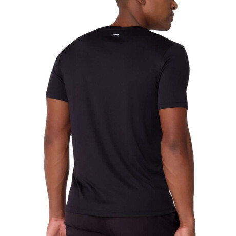 Fila Remera Reflective Core Run Hombre Negro
