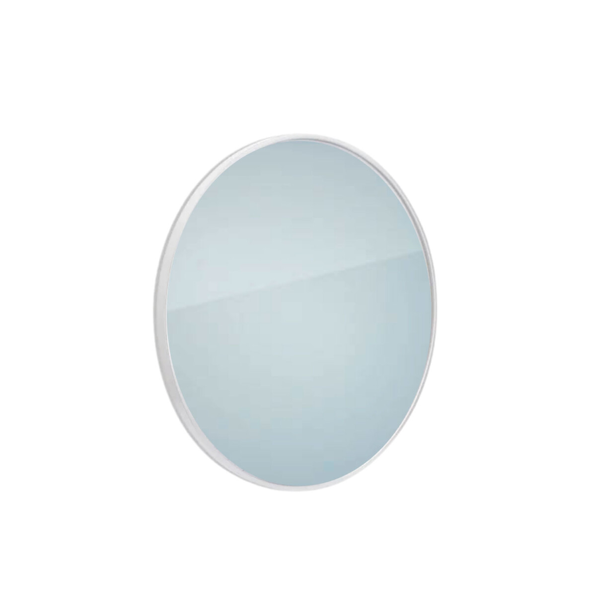 Espejo redondo de pared Lumax Diámetro 50cm - Blanco 