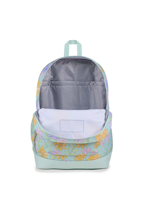 Mochila Portalaptop Cross Town Plus Faded Floral Fresh Mint