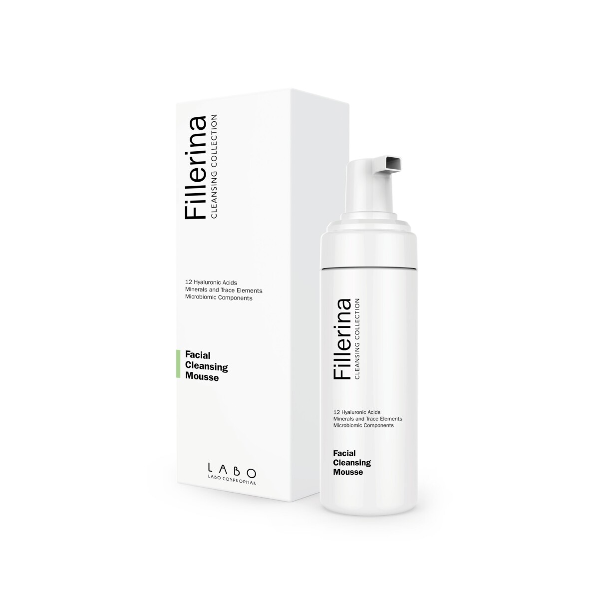 Fillerina Facial Mousse Espuma Limpiadora 150 ml | Limpieza Suave y Purificante 