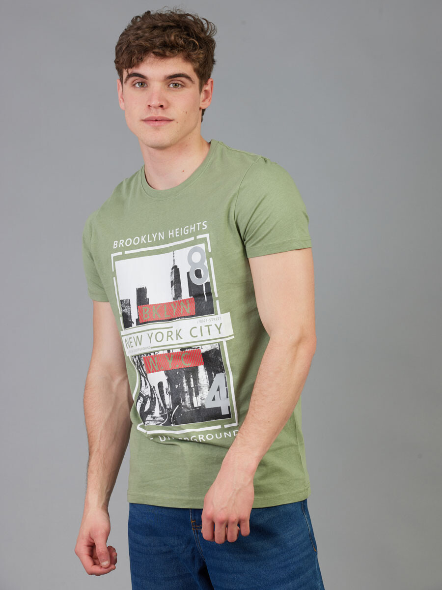 T-SHIRT GRANER PARADOX - Verde 