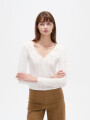 Remera Polenia Marfil / Off White