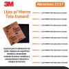 LIJA HIERRO/TELA ESMERIL P80, 225 mm x 275 mm (UNIDAD) - 3M LIJA HIERRO/TELA ESMERIL P80, 225 mm x 275 mm (UNIDAD) - 3M