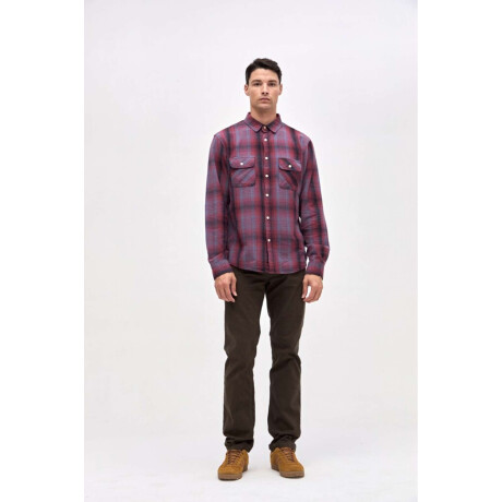 Sobrecamisa Jeremy Burgundy