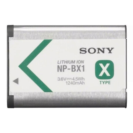 batería recargable sony serie x np-bx1 BLACK