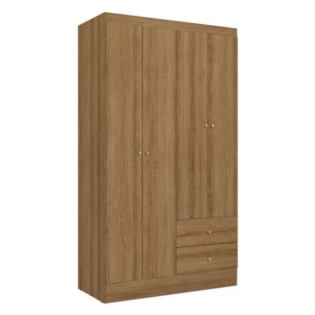 ROPERO 4 PUERTAS 2 CAJONES ASTRO - ALMENDRA ROPERO 4 PUERTAS 2 CAJONES ASTRO - ALMENDRA