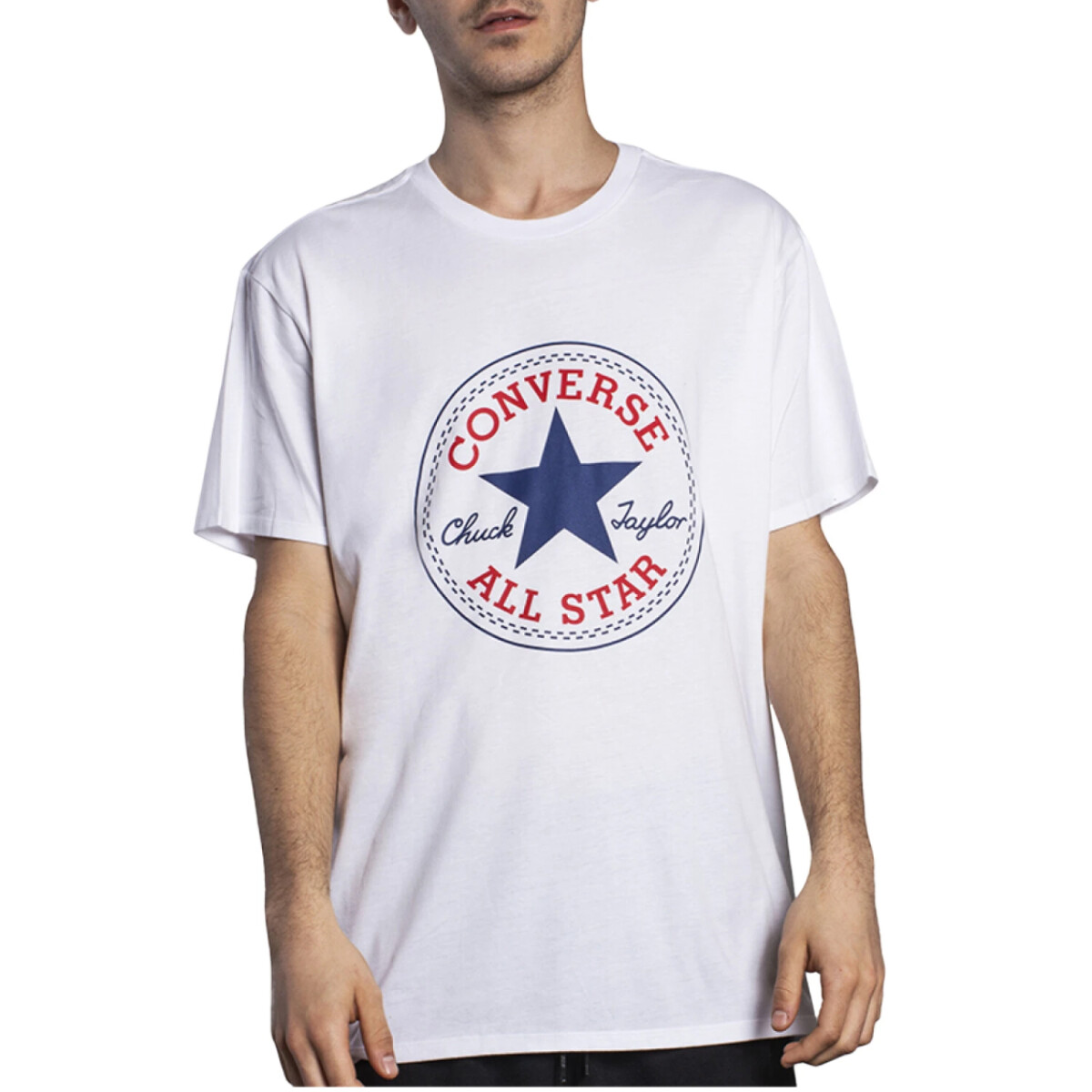 Remera Converse Chuck Patch - Blanco 