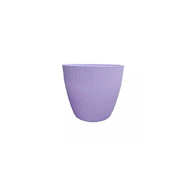 MACETA REDONDA VERCELLI 22CM UVA VIOLETA