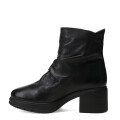 Botas de Mujer Bottero Caña Baja Con Cierre Negro