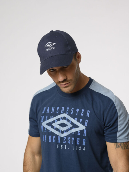 Gorro Caphat Umbro Azul Marino, Blanco