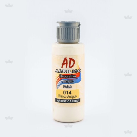 ACRILICO DECORATIVO BLANCO ANTIGUO 60 ML N/A