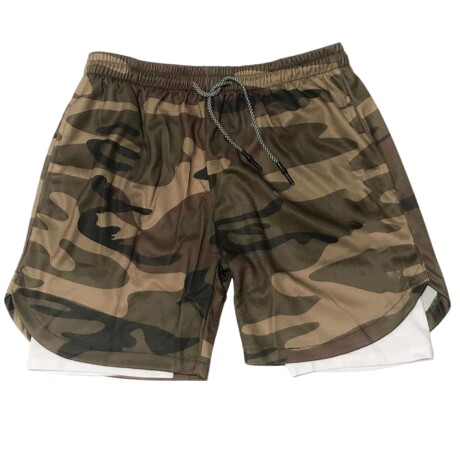 Short deportivo Running con calza Woodland