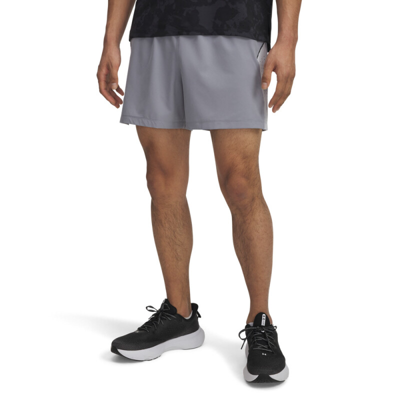 UA LAUNCH PRO 5'' SHORTS-BLU GRY-036