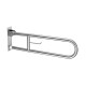 Barra Rebat 80.5Cm C/porta Rollo Ac Metal Satinada Inox