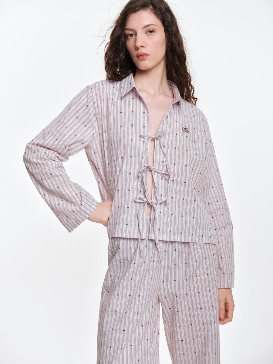 Camisa Bratty - Marron 