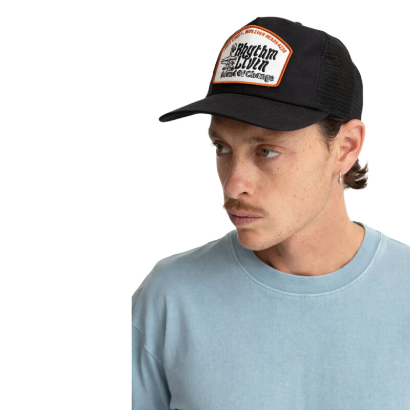 Gorro Rhythm Pathway Trucker Cap - Negro Gorro Rhythm Pathway Trucker Cap - Negro