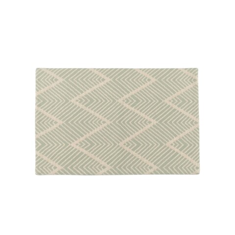 INDIVIDUAL RECT VERDE COMB 33X45CM Unica