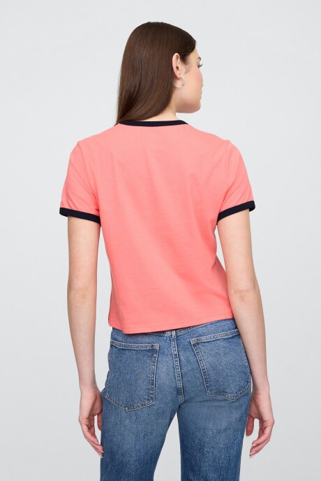 Remera Gráfico Mujer Neon Blazing Pink