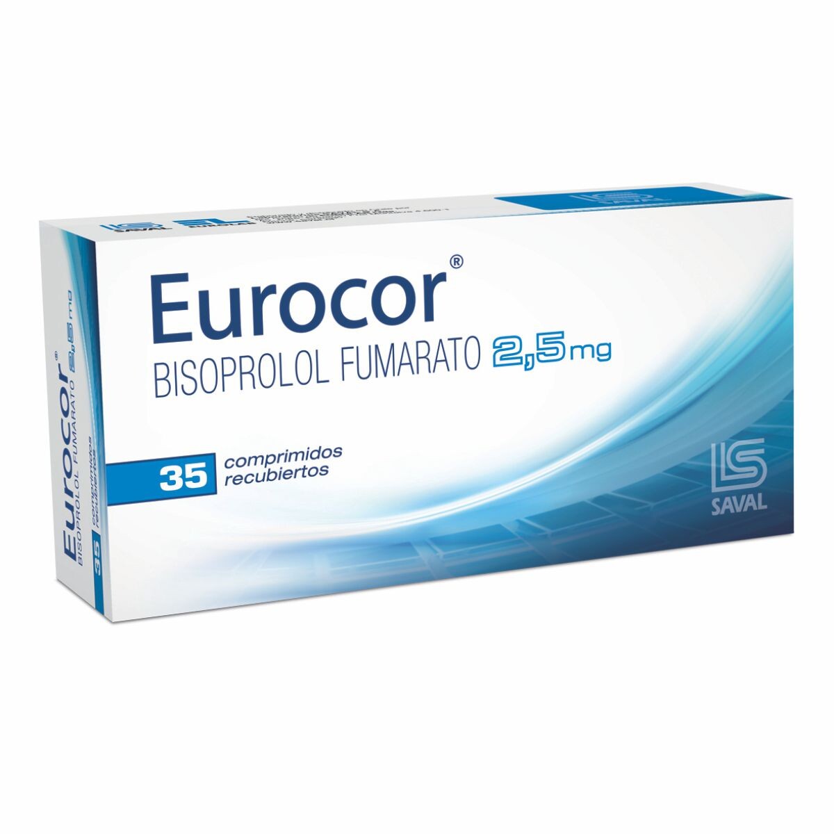 EUROCOR 2,5 MG. CJ X 35 COMP. REC. 