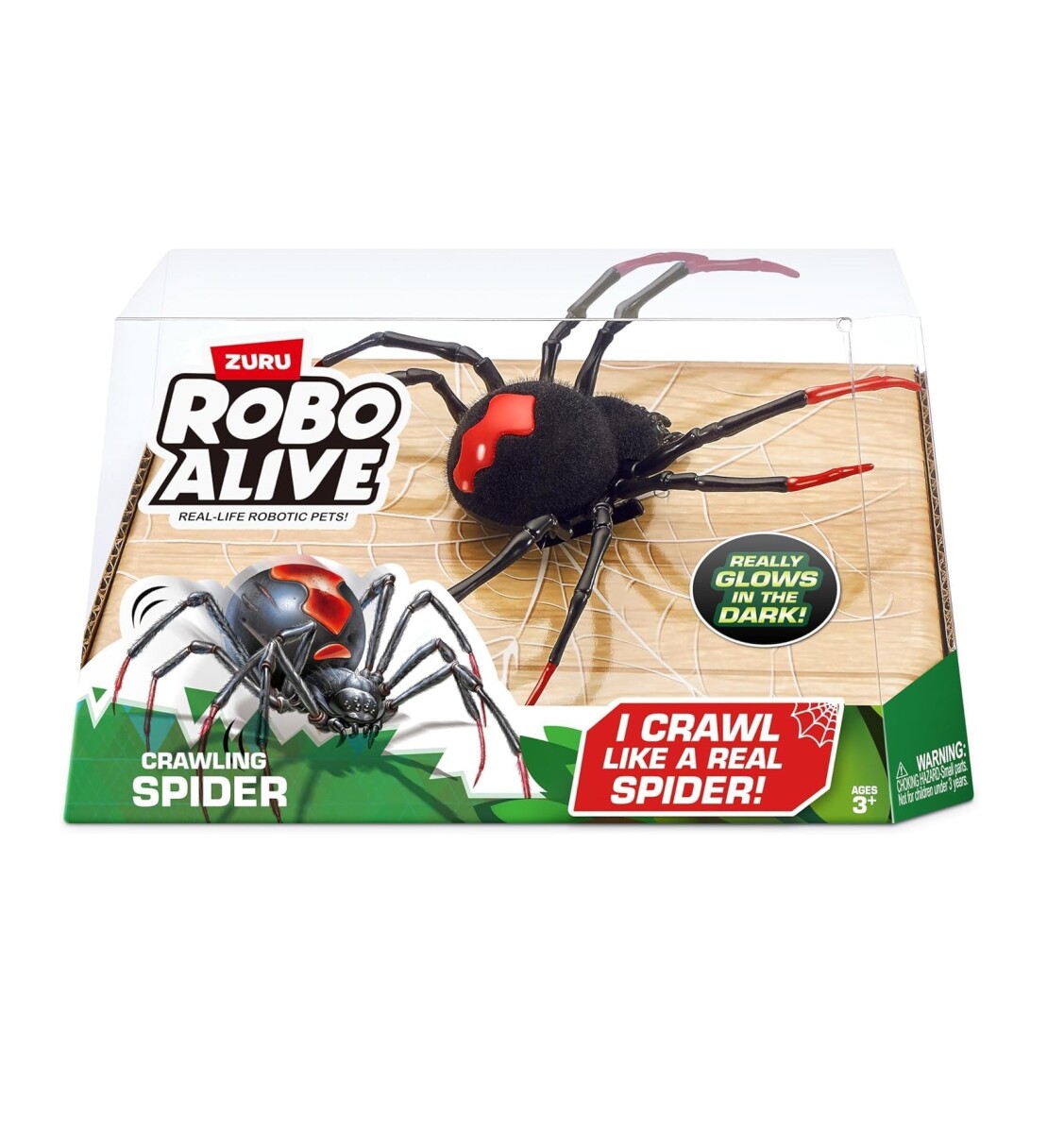 Araña Robótica ZURU Robo Alive Viuda Negra 