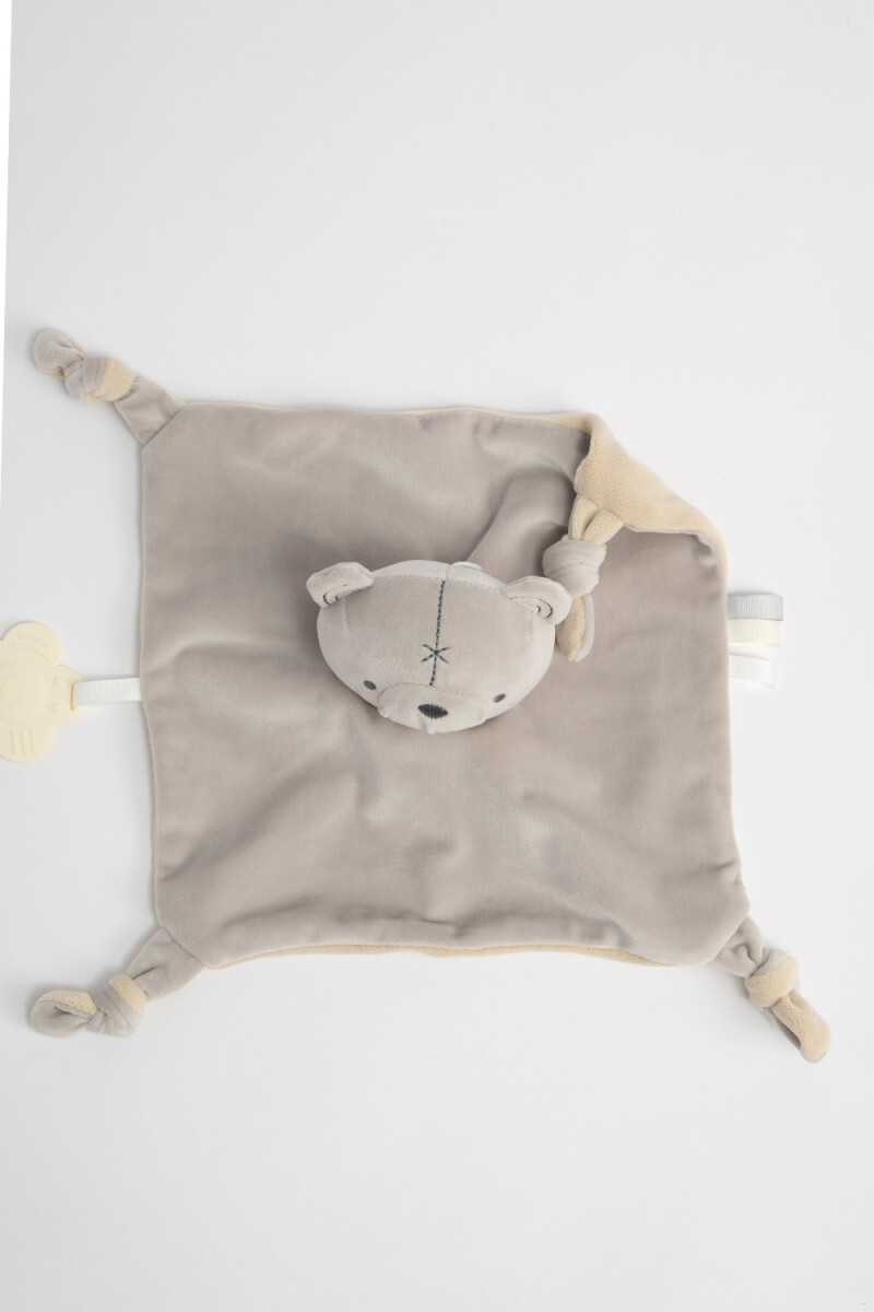 Muñeco de apego Oso Gris