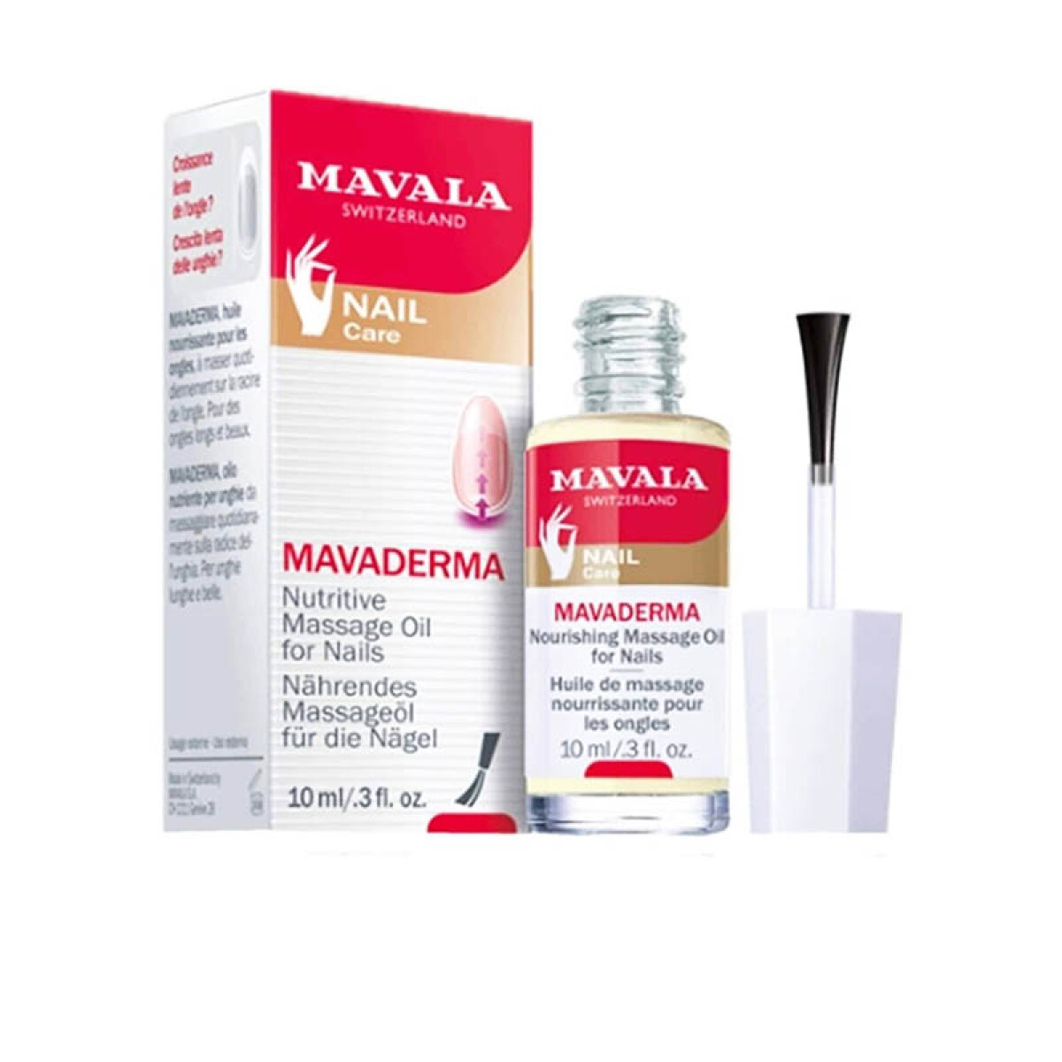 Mavala mavaderma óleo nutritivo para masaje de uñas 