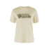 Polo Fjallraven Lush Logo T-shirt W Mujer Chalk White