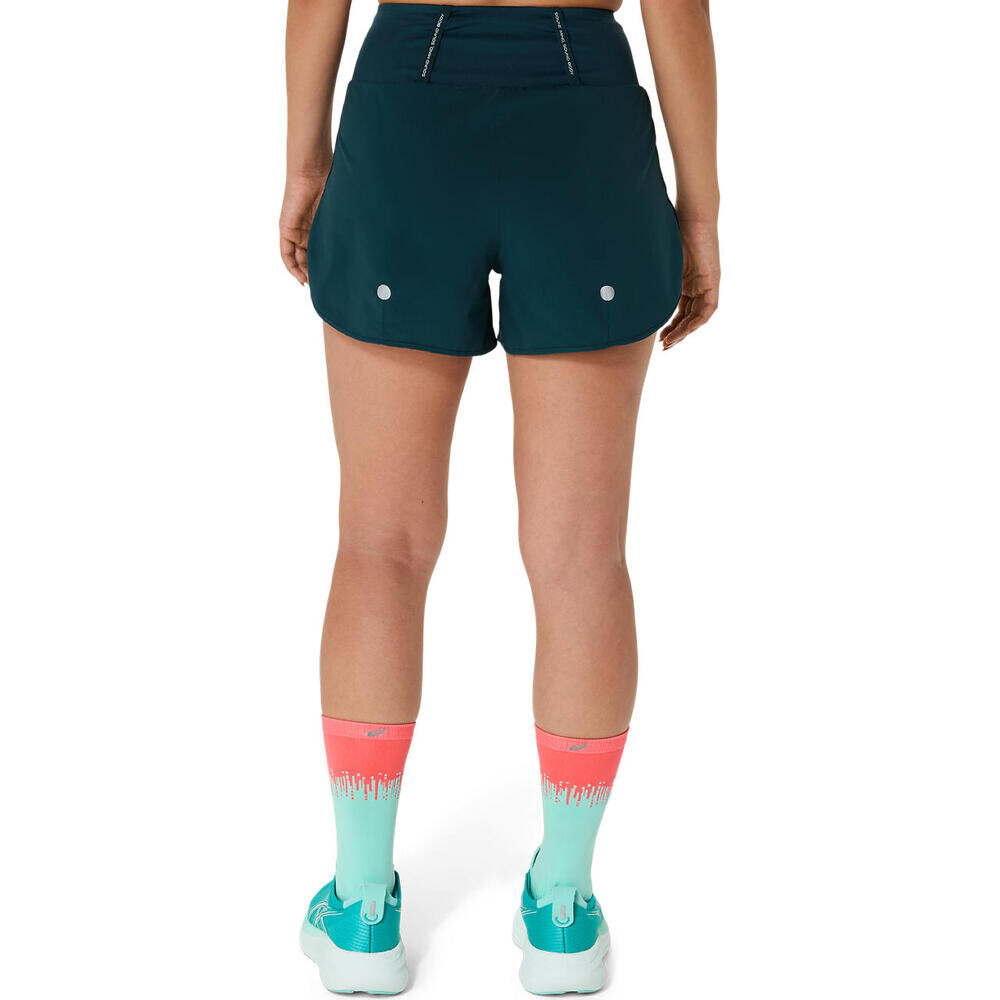 Short Running Road 3.5In Mujer Saxon Green