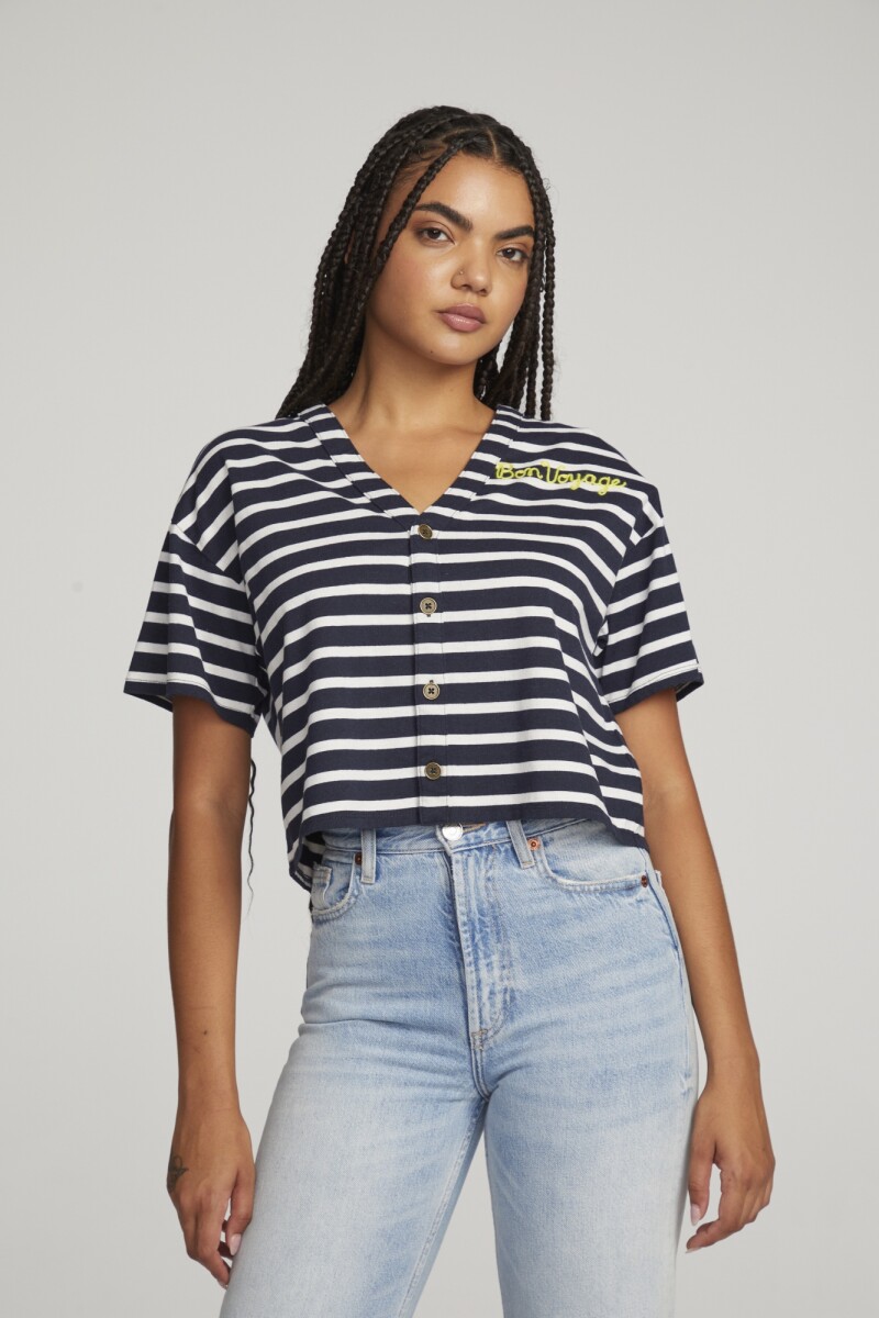 CAMISA STRIPE COTTON 