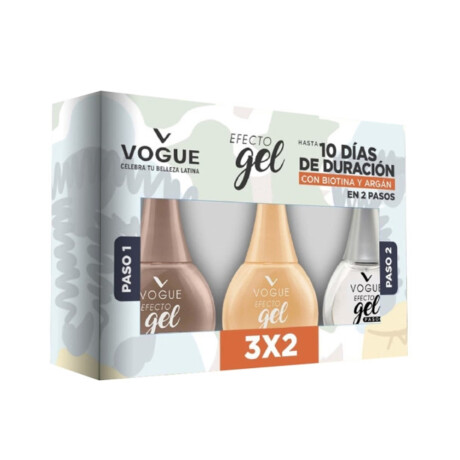 Pack Vogue Carnaval 2 Esmaltes + Brillo Pack Vogue Carnaval 2 Esmaltes + Brillo