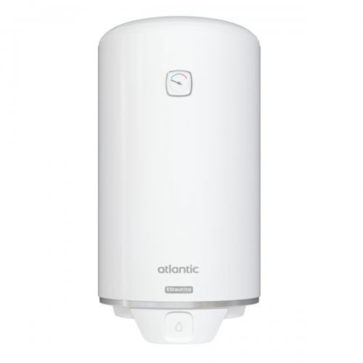 TERMOTANQUE ATLANTIC 80 Lts, TANQUE ACERO CLASE B - blanco 