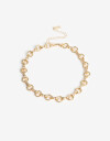 Collares Cortos Metal Collares Cortos Cadena De Metal - Dorado