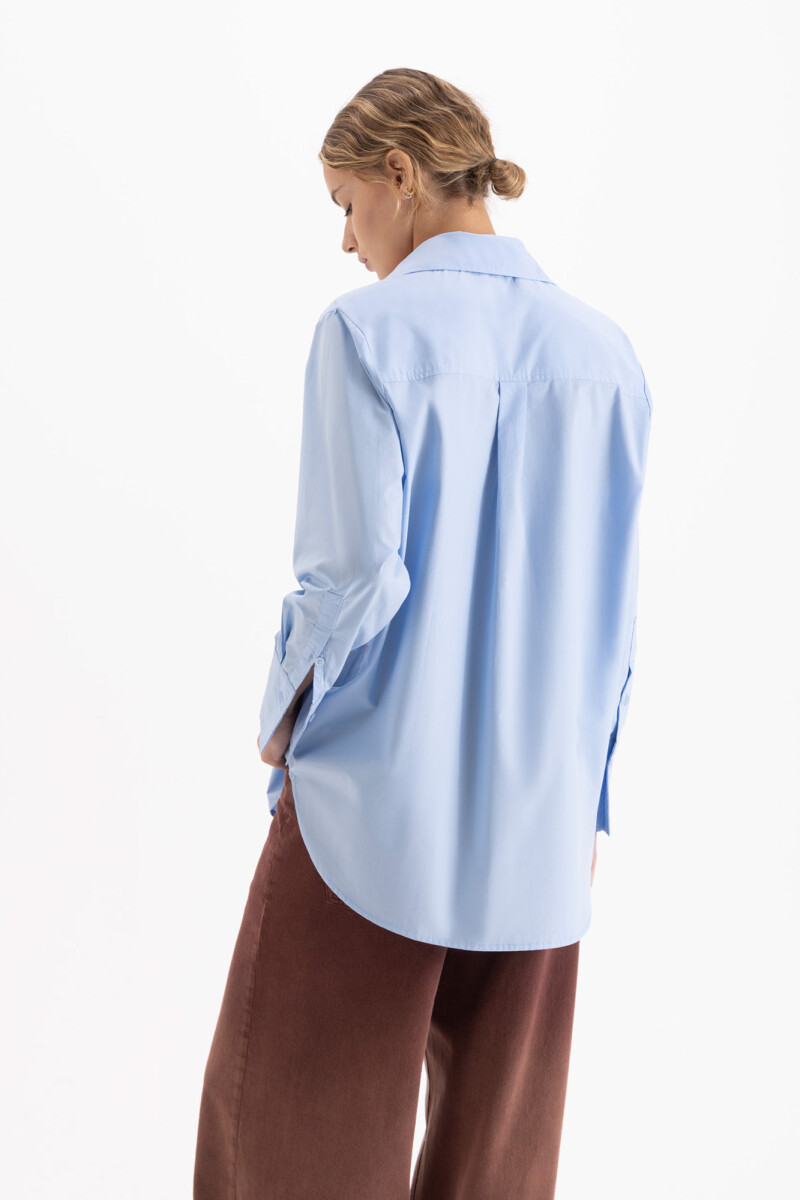 CAMISA MAX Celeste
