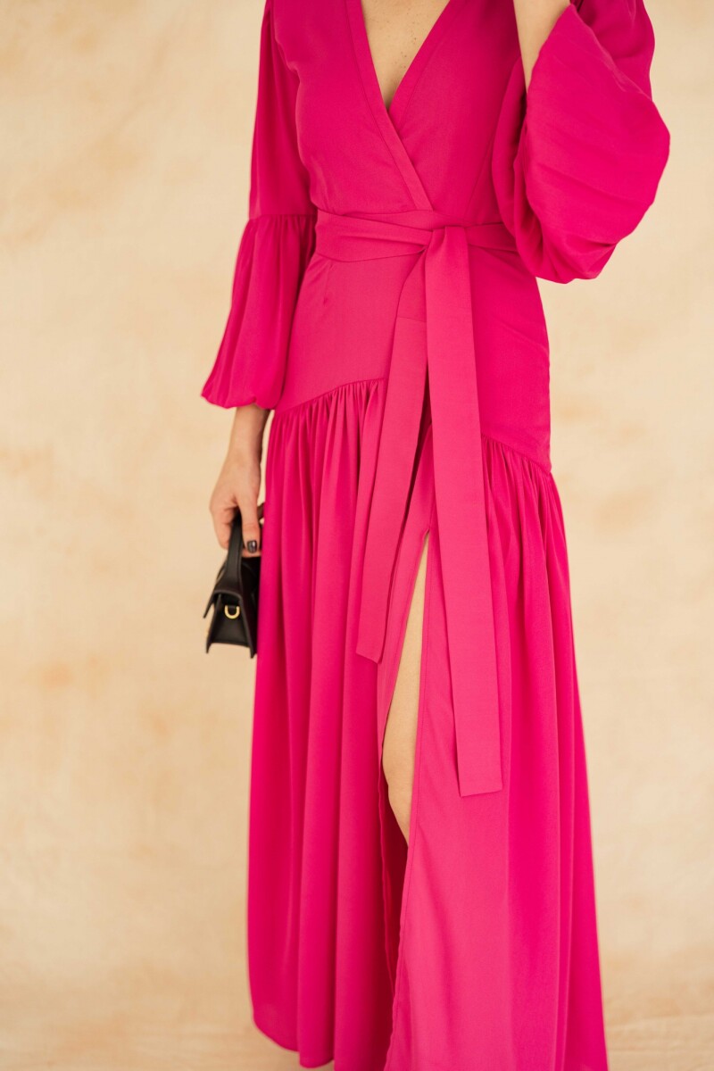 VESTIDO ALEXIA BRIGHT PINK VESTIDO ALEXIA BRIGHT PINK