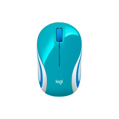 Mouse Logitech M187 Inalámbrico Celeste