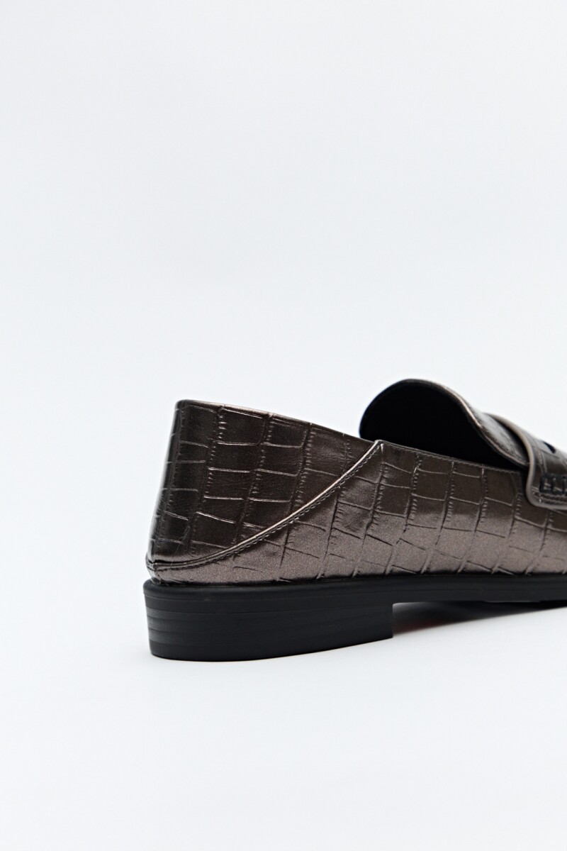 MOCASIN FAZERA Plateado