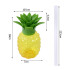 Vaso con tapa y sorbito forma de piña 500ml Vaso Con Tapa Y Sorbito Forma De Piña 500ml