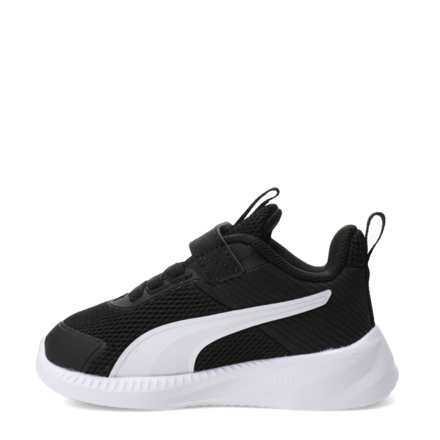 Championes de Niños Puma Flyer 4 Ac+ Infantil Negro - Blanco