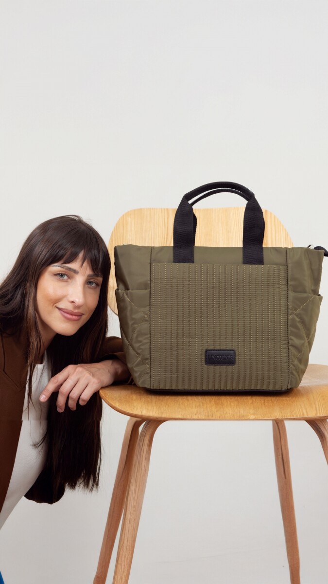 CARTERA NATALIE - VERDE MILITAR 