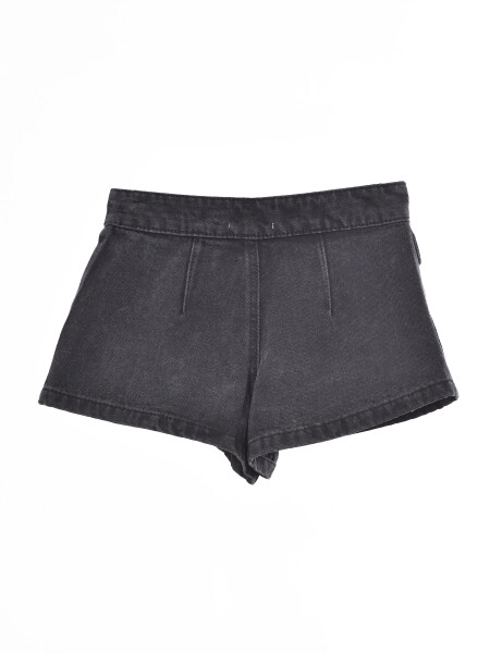 SHORT FALDA CARGO NEGRO