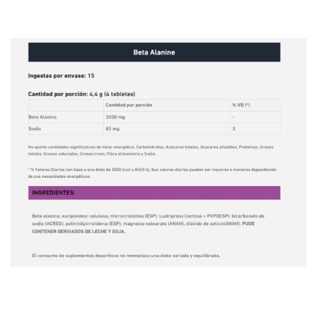 Beta Alanine 60 Cáps ENA Beta Alanine 60 Cáps ENA