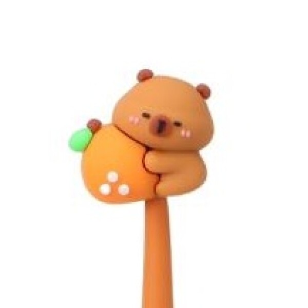 Lapicera flex capybara diseño 1