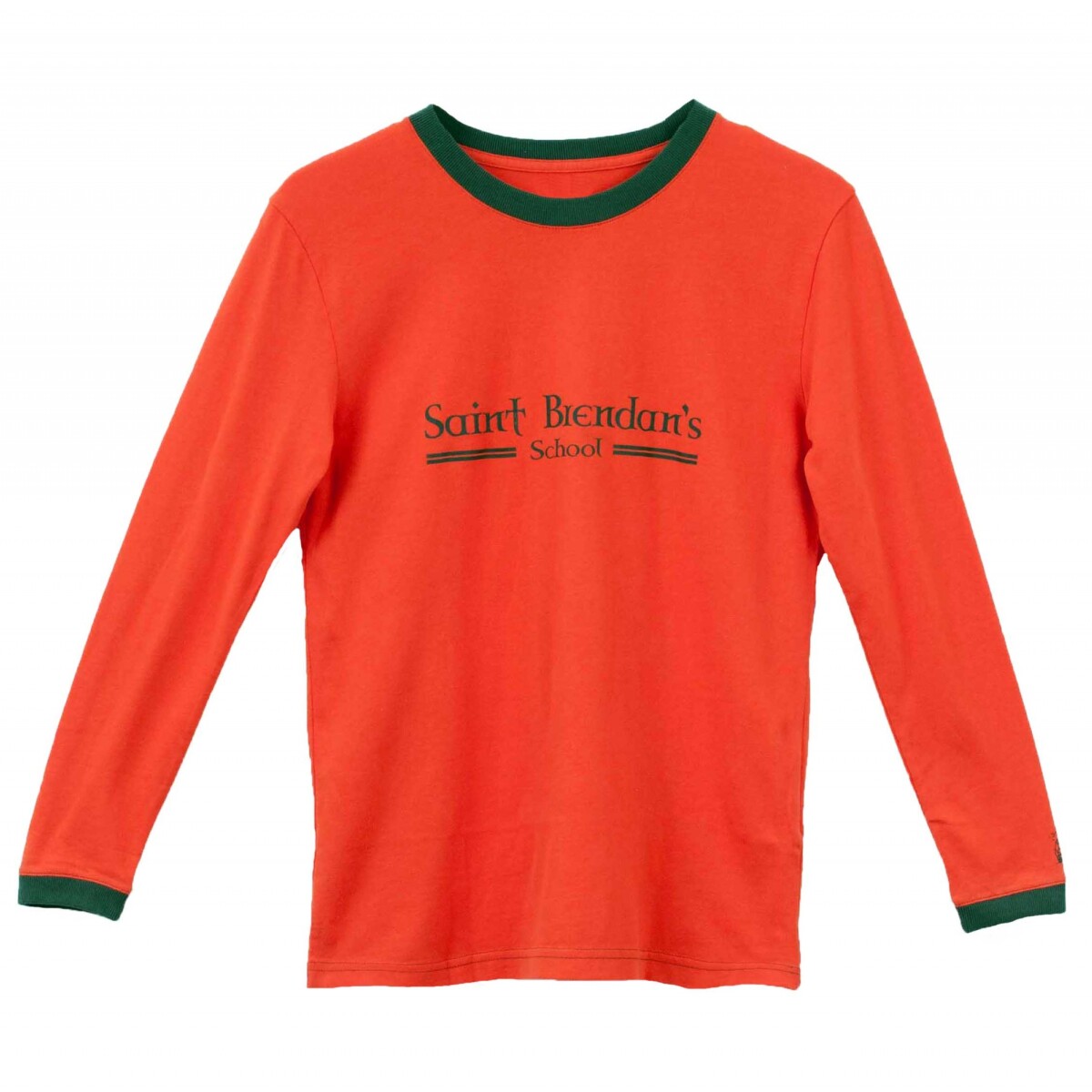 Remera manga larga St Brendan´s Naranja