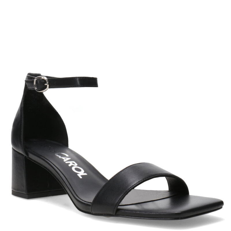 Sandalias de Mujer Miss Carol CLARAZ con taco Negro