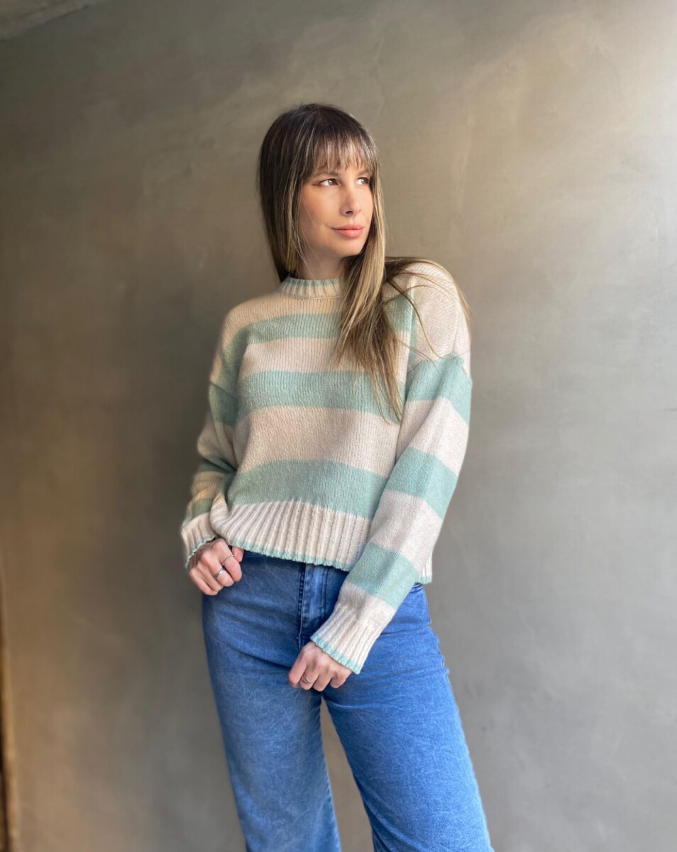 Sweater Keisha - Verde agua 