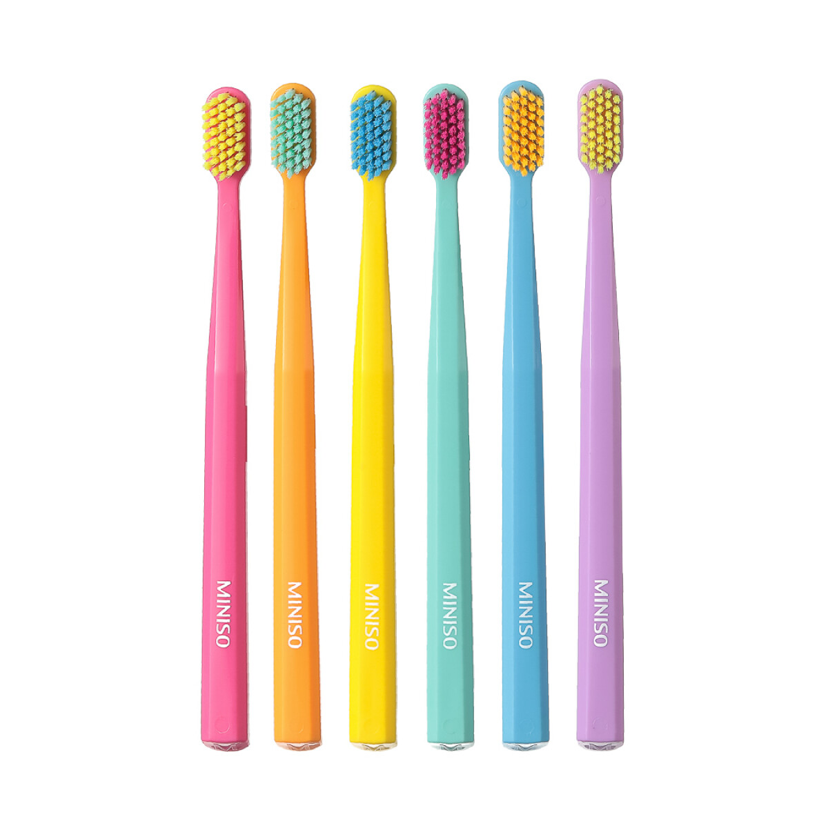 Cepillo dental 6pcs colores 